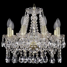 Подвесная люстра bohemia ivele crystal 1413 1413-8-141-g